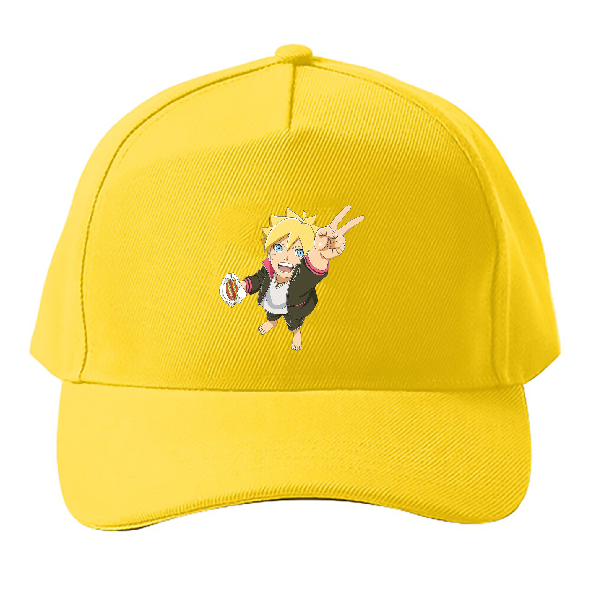 （画像用） NARUTO -ナルト- うずまき ボルト Uzumaki Boruto ベースボールキャップ 綿100％ 男女兼用 帽子 スポーツ